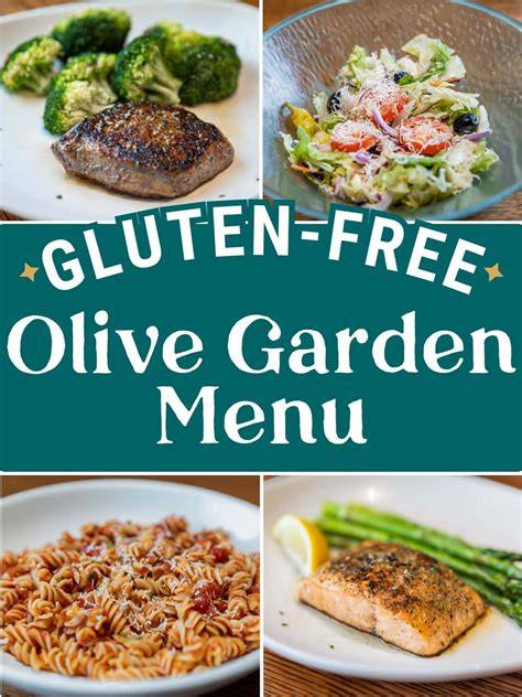 Gluten-Free Menu