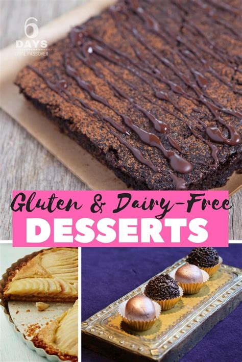 gluten free passover dessert recipes