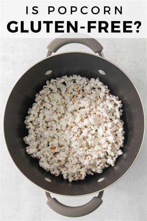 Gluten-free popcorn