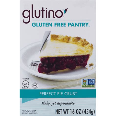 glutino gluten free pantry perfect pie crust mix