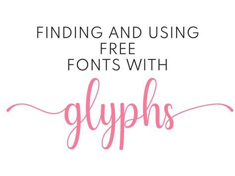 Petal Glyph Font