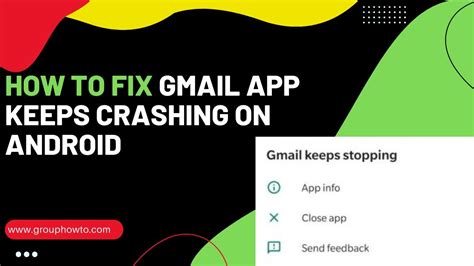 These Gmail App Keeps Crashing Android Fix In 2023