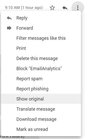 Gmail Email Header Analyzer