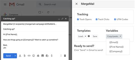 Gmail Mail Merge