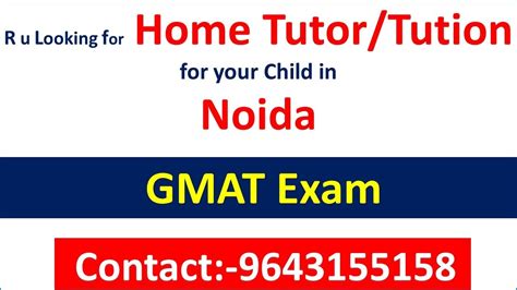 gmat home tutor