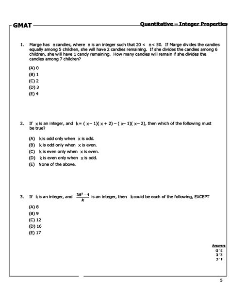 gmat mock test pdf
