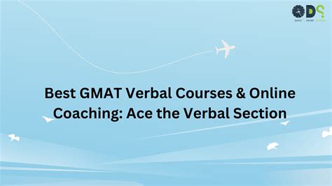 gmat verbal coaching