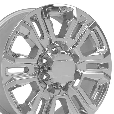 gmc chrome wheels