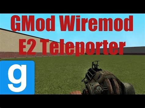 Gmod Wiremod Guide