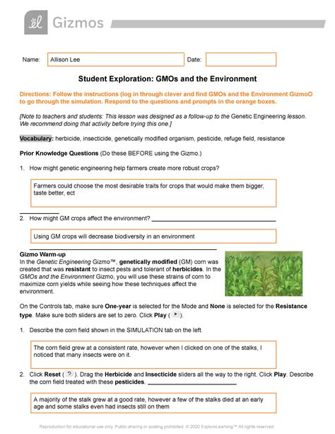 th?q=gmos%20and%20the%20environment%20gizmo%20answer%20key%20studocu - Exploring Gmos And Their Impact On The Environment: Gizmo Answer Key Studocu