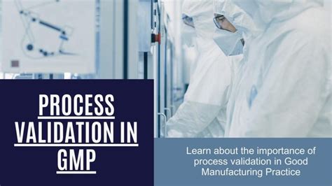 Gmp Process Validation Protocol