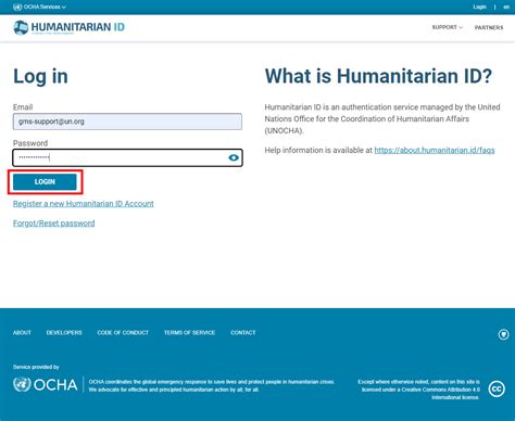 gms ocha sudan login