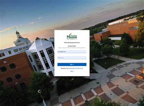 gmu mail login