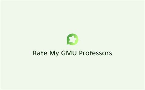 gmu rate my professor