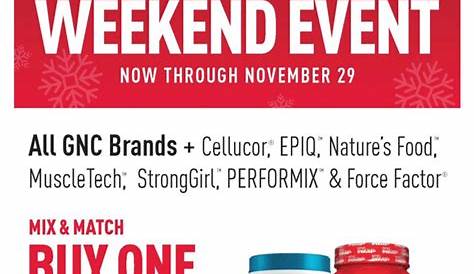 Gnc Black Friday 100 Dollar Gift Card 2020 Sale What To Expect Er