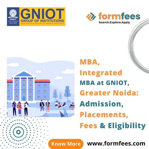 gniot mba fees 2014