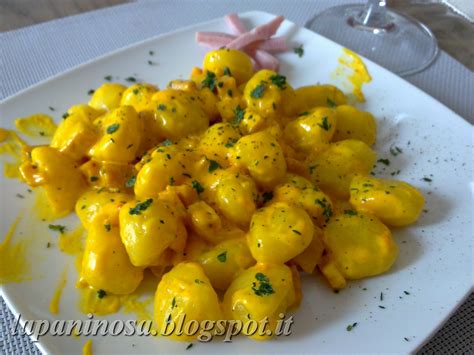 Gnocchi Prosciutto E Zafferano