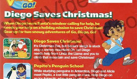 Go Diego Go Diego Saves Christmas Dvd , , (DVD, 2006) For Sale