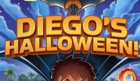 Go Diego Go Diego's Halloween Movie DVD Scanned Covers