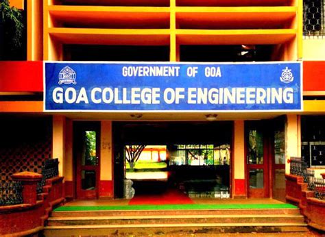 goa college of engineering government of goa