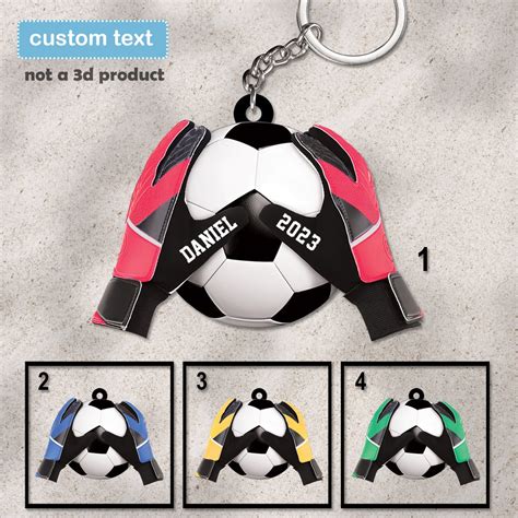 Goalkeeper Keychain