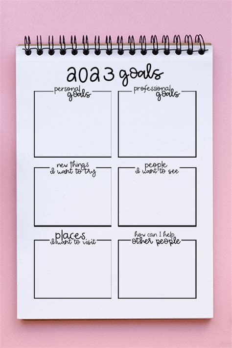 goals for 2023 examples