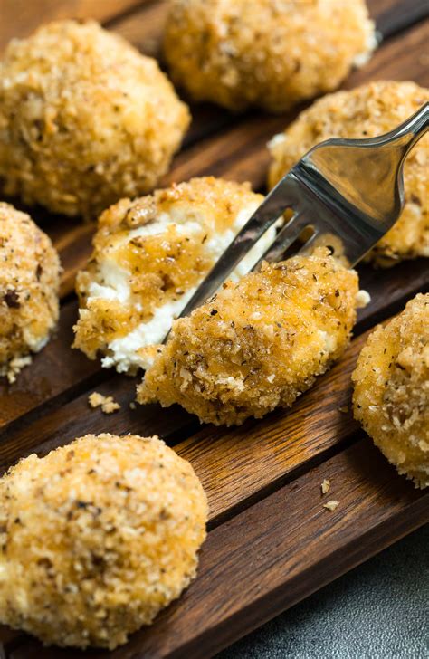 goat cheese balls baked
