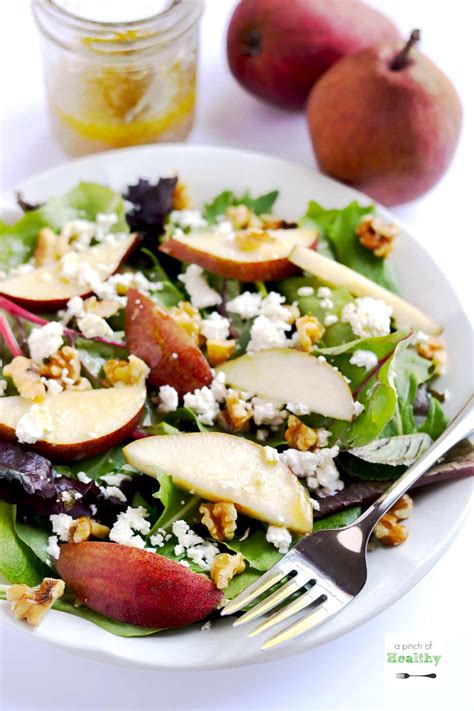 goat cheese pear salad recipe