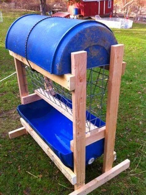 Goat Feeder Ideas