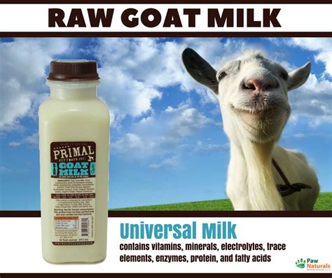goat milk for dogs and cats