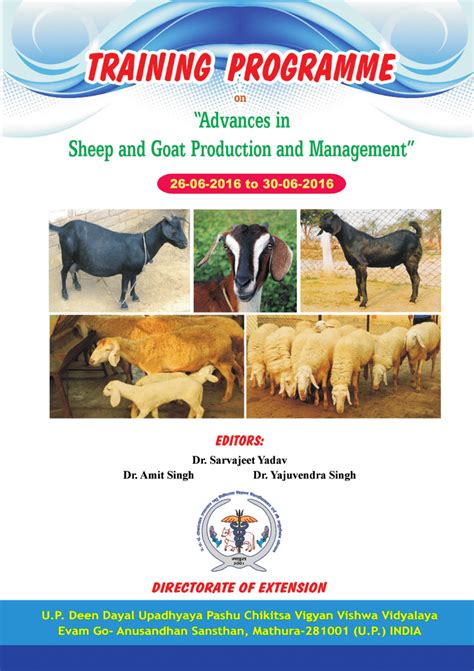goat production and management pdf