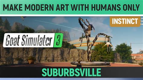 goat simulator 3 make modern art with humans