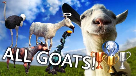 Goat Simulator Different Animals