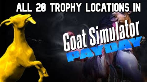 goat simulator payday all trophies ps4
