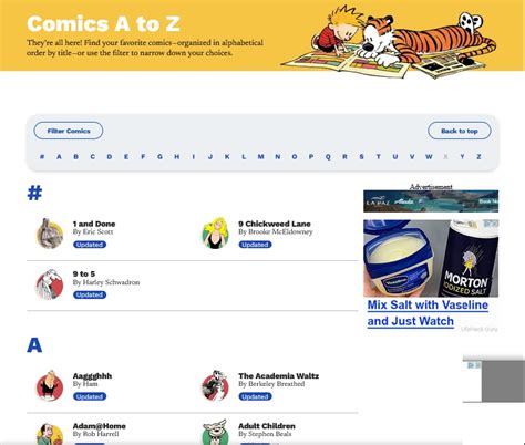gocomics a-z