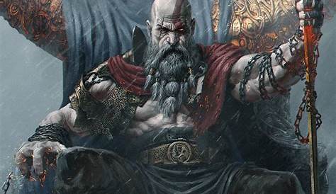 Kratos - God of War on Behance