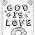 god's love coloring page