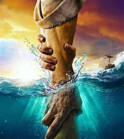 Image of God Holding Hand