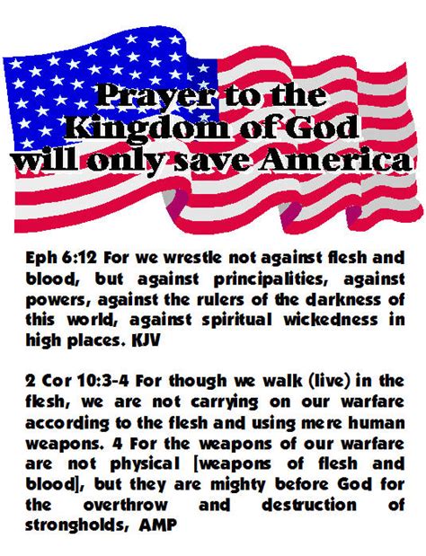 god save america prayers