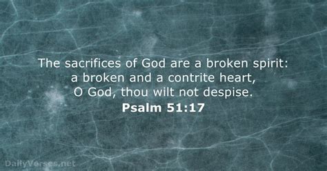 god uses the broken verse