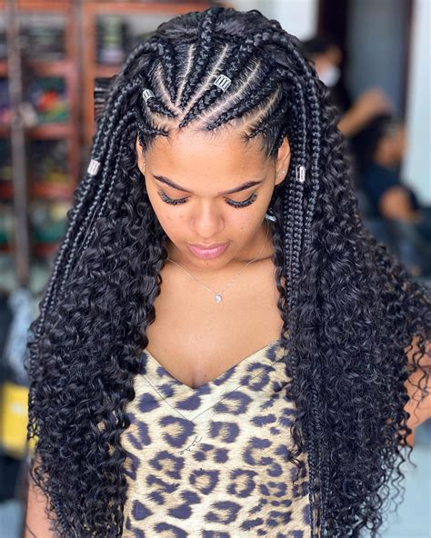 Goddess Knotless Braids