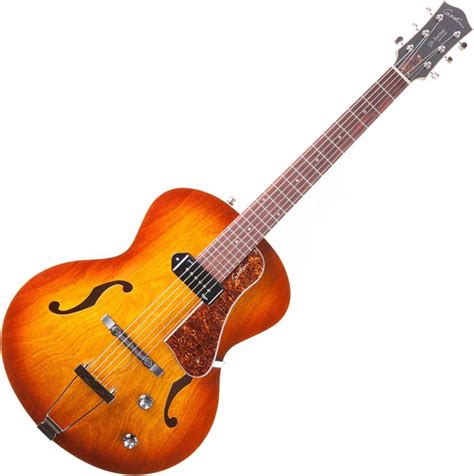 Godin A6 Left Handed Ultra Guitar, Natural at