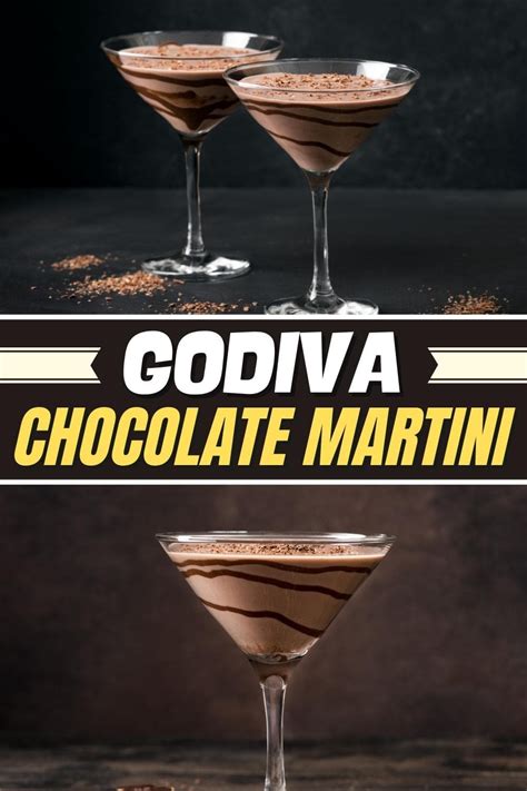 godiva chocolate liqueur martini recipe