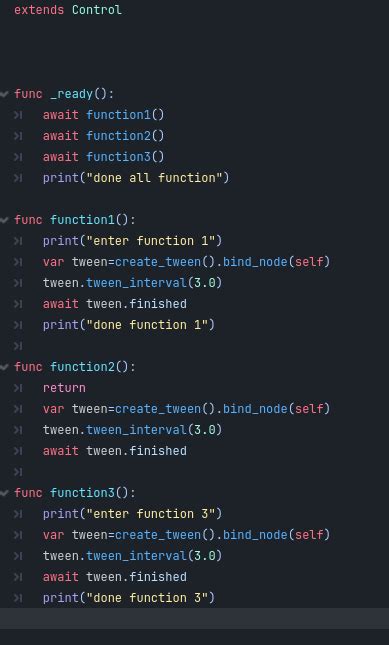 godot 4 wait for function to finish