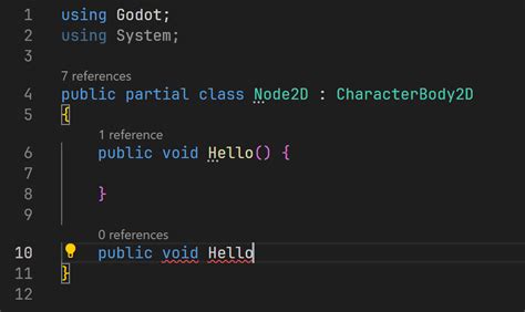 godot override function