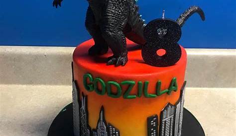 Godzilla Birthday Cake Designs