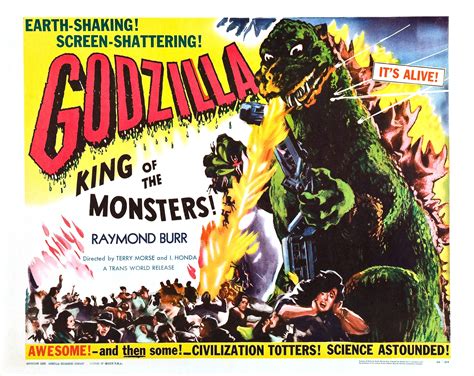 godzilla 1954 american poster