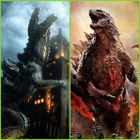 godzilla 1998 vs godzilla 1954