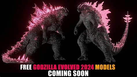 godzilla 2024 3d model