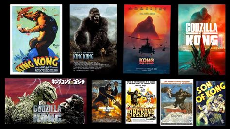 godzilla and king kong movies in order